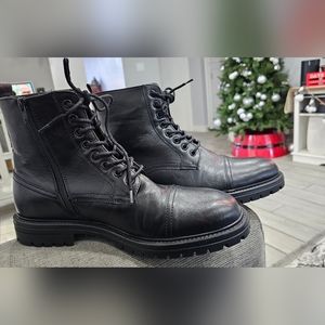 Black MP boots size 10M